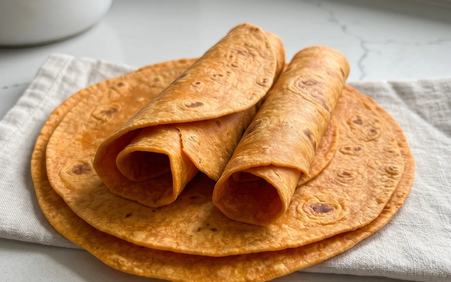 Sweet Potato Tortillas (Gluten-Free Vegan Wraps)