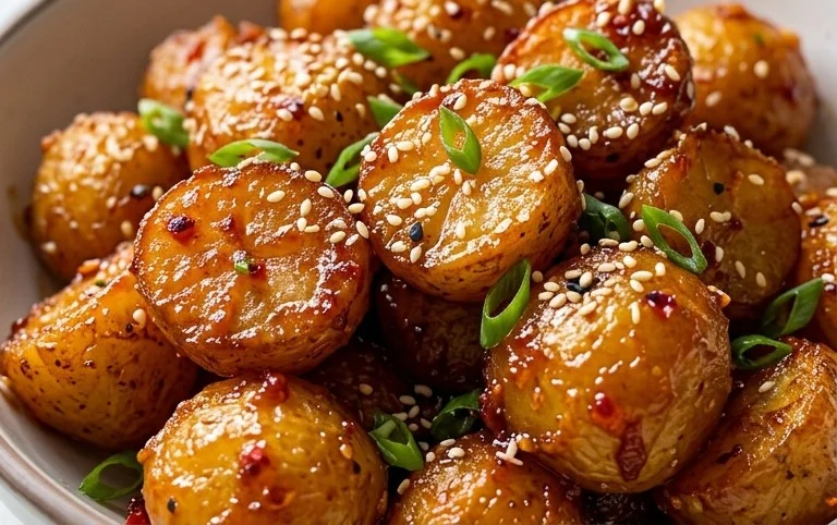 Crispy Honey Chilli Potatoes