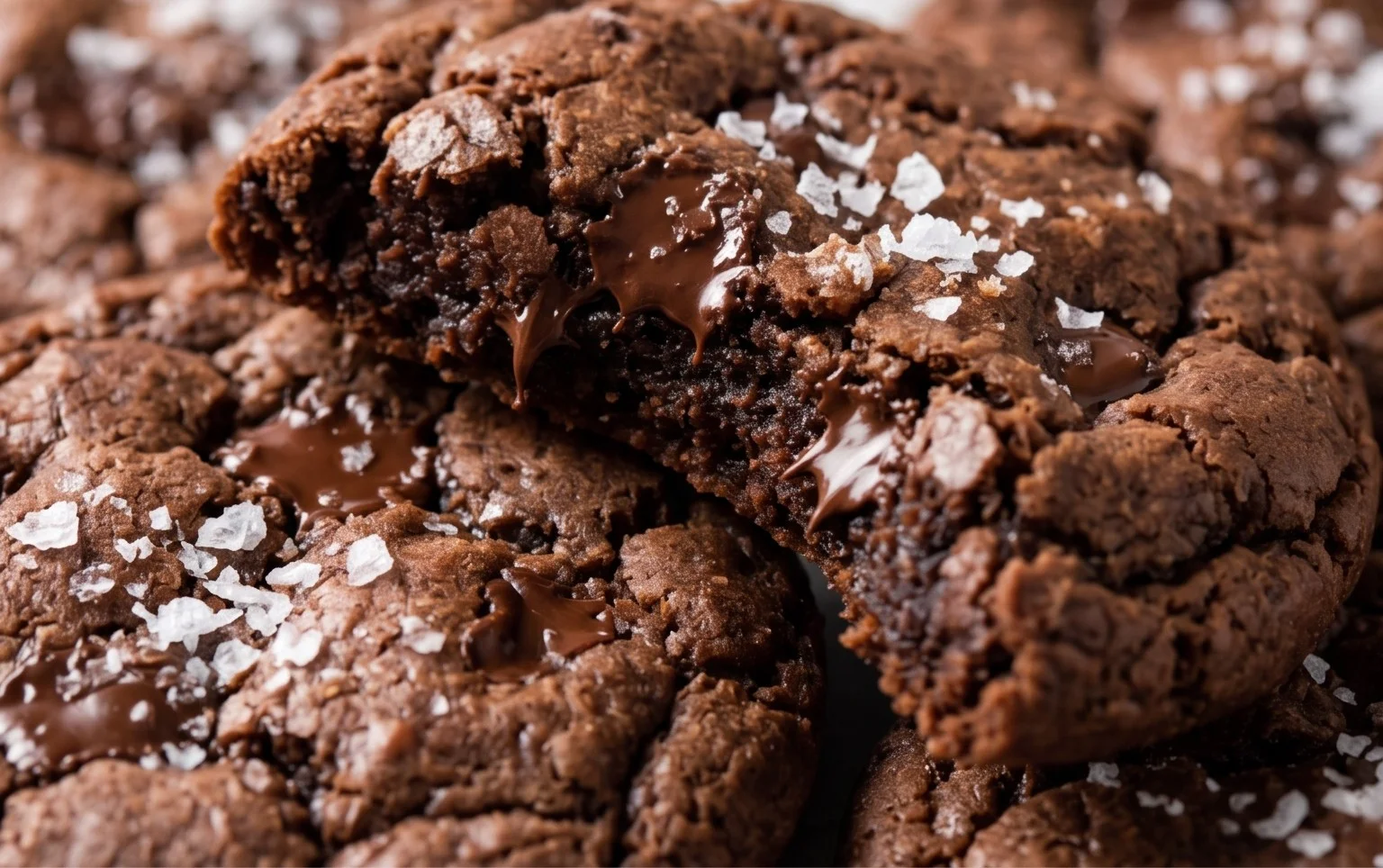 Salted Brownie Cookies