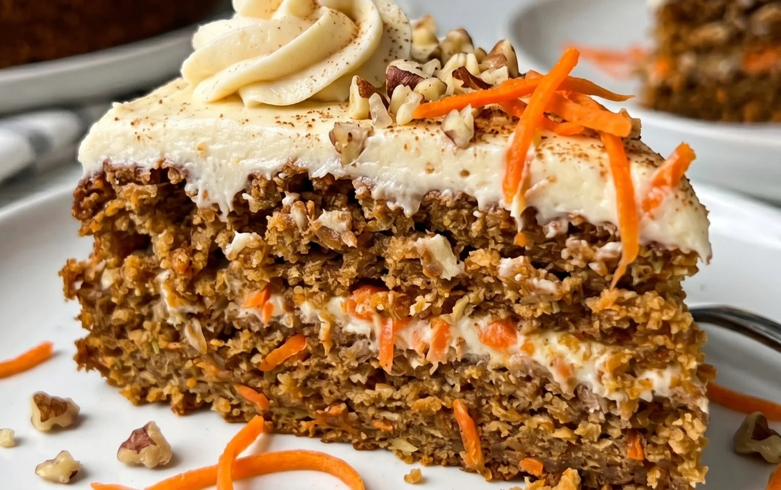 Easy Flourless Oatmeal Carrot Cake Recipe