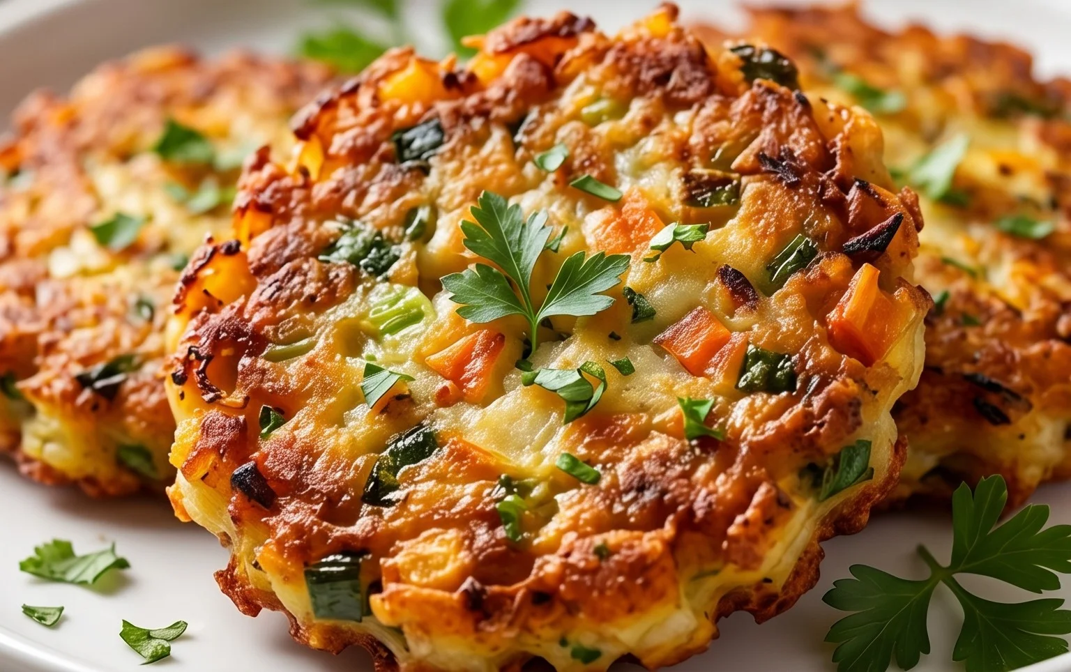 Vegetable Potato Fritters