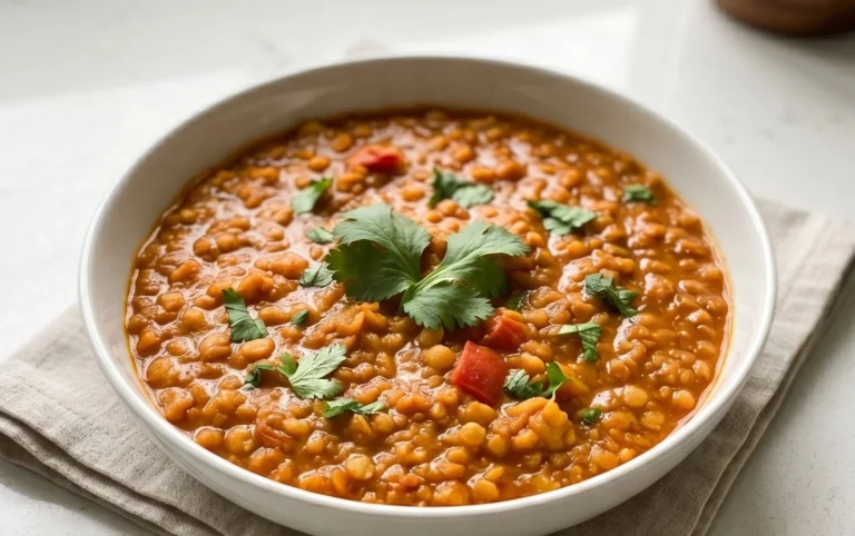 Spicy Red Lentil Curry