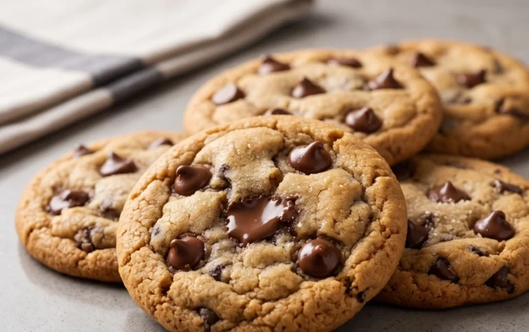 Crispy and Chewy Chocolate Chip Cookies