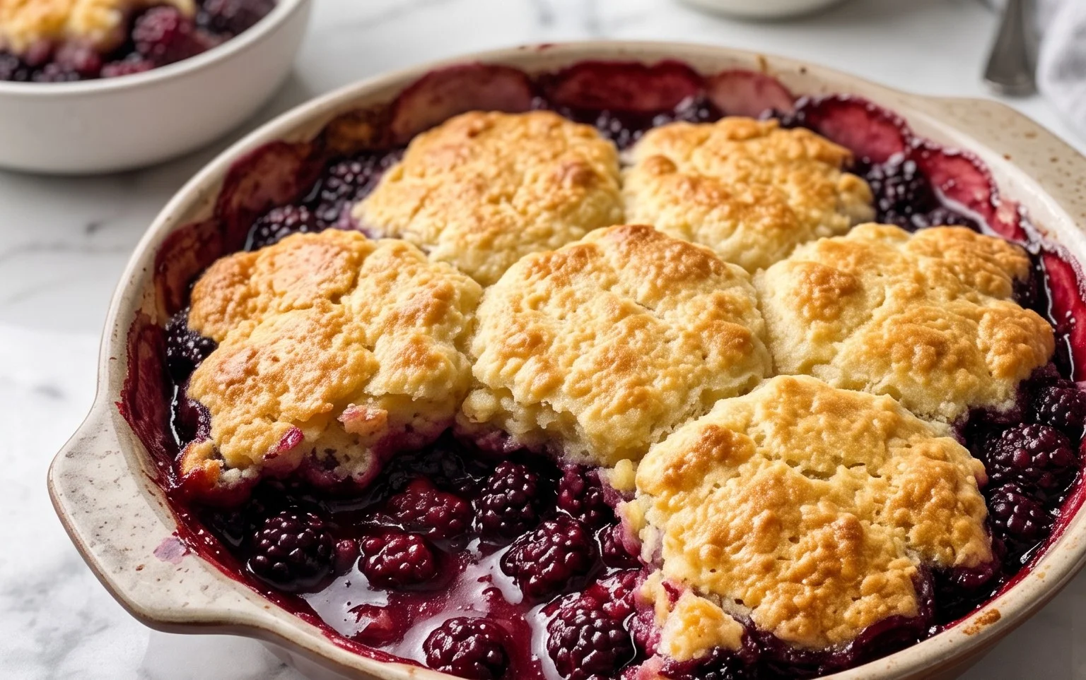 The Pioneer Women's Blackberry Cobbler