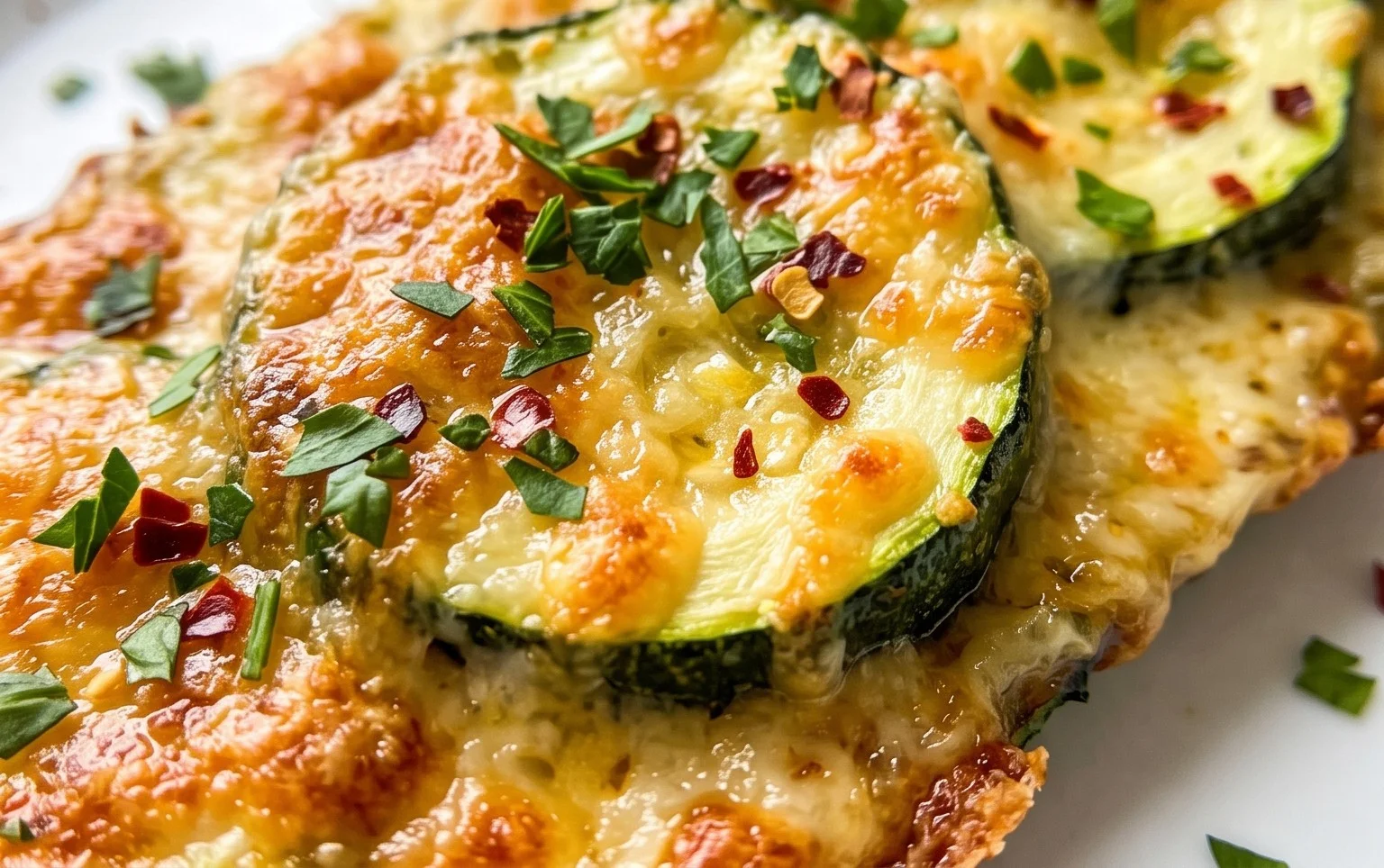 Baked Parmesan Zucchini