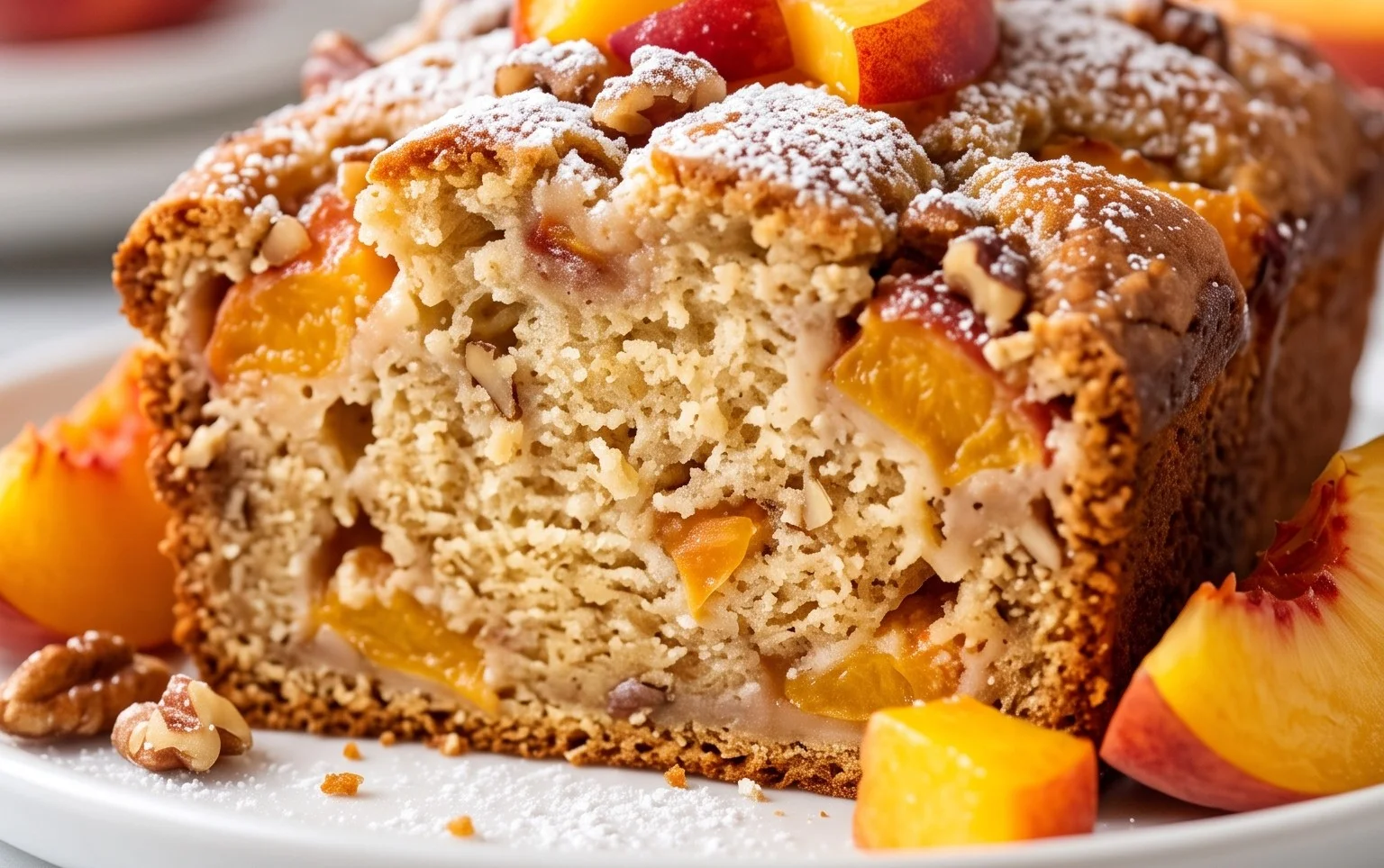 Southern Peach Bread