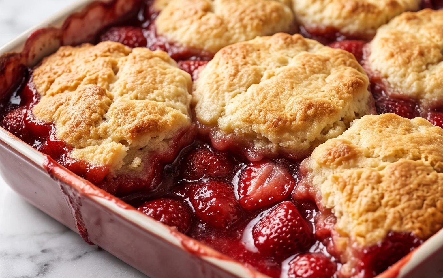 Strawberry Cobbler