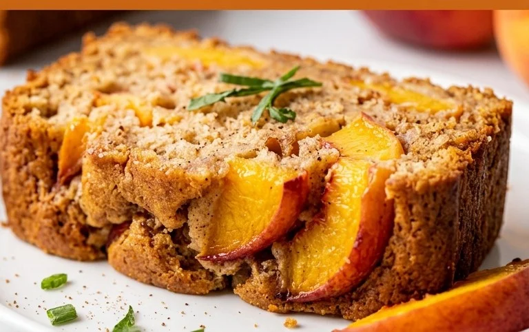 Spiced Peach Bread