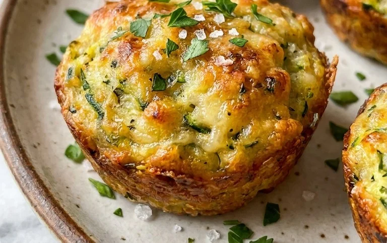 Zucchini Garlic Bites