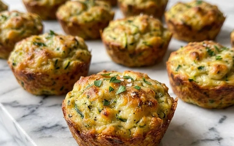 Zucchini Garlic Bites