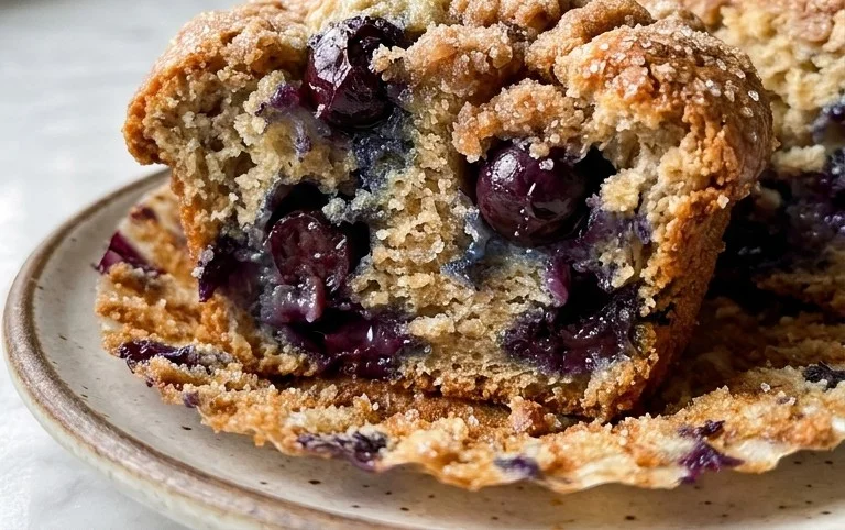 Homemade Blueberry Muffins