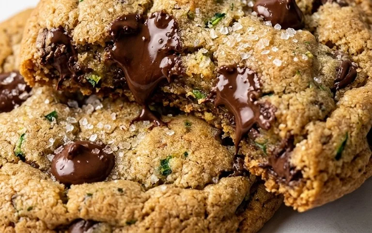 Zucchini Chocolate Chip Cookies