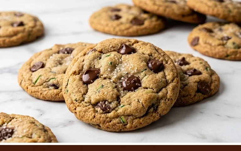 Zucchini Chocolate Chip Cookies
