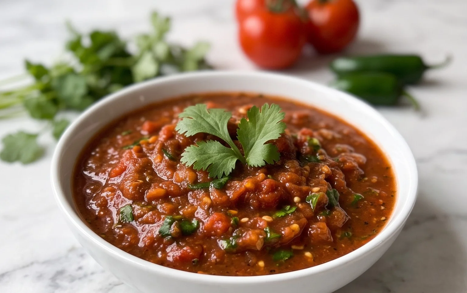 Blender Salsa (Restaurant Style Salsa)