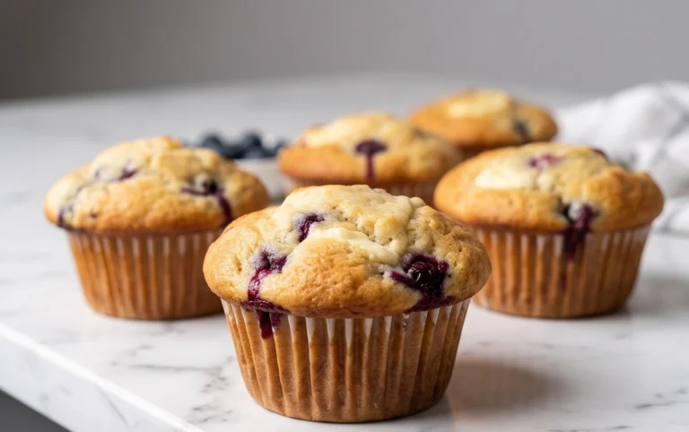 Berry Cream Cheese Muffins