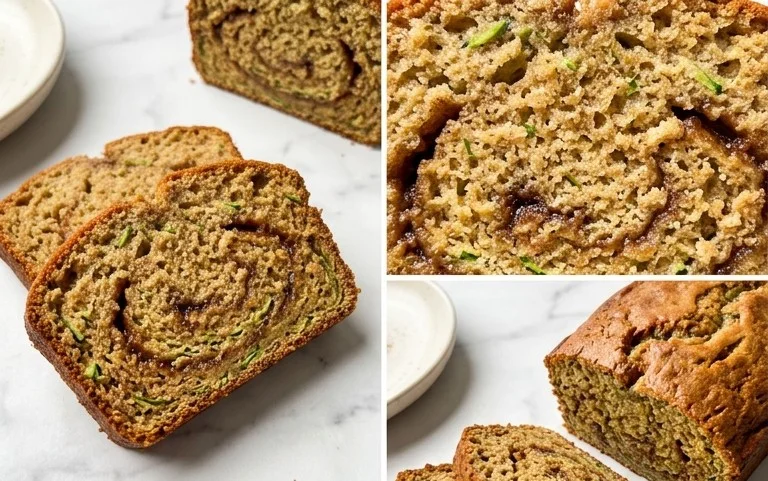 Moist and Delicious Cinnamon Swirl Zucchini Bread